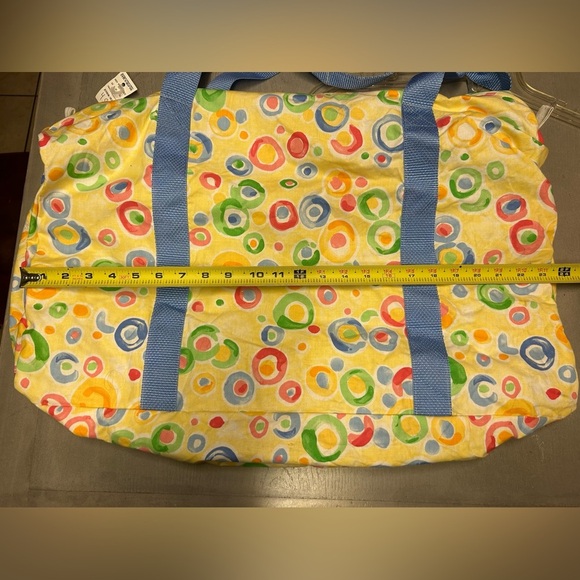 New Humor Mfg.Brand Clear Lining Beach Barrel Duffle Beach Baby Bag Made in USA - Picture 7 of 11